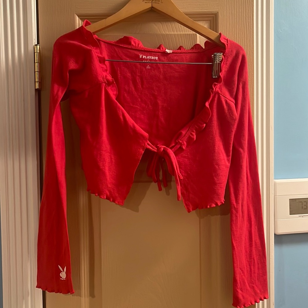Playboy by PacSun - Women’s Cropped Cardigan